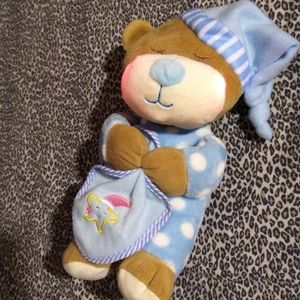 🦄5for10Sleepy bear plush